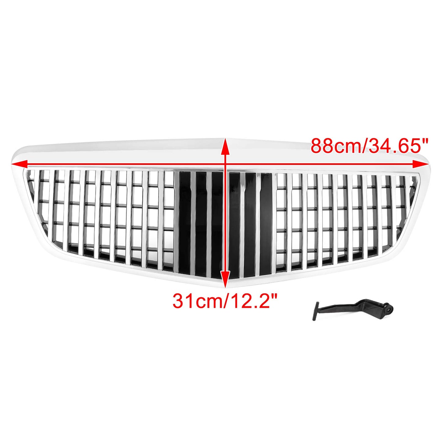 2010-2013 Mercedes Benz W221 S400 S450 S550 S600 S65 S63 S-Class AMG/MayBach Style Grill Chrome Grill
