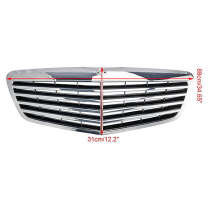 2010-2013 Mercedes Benz W221 S400 S450 S550 S600 S65 S63 S-Class AMG/MayBach Style Grill Chrome Grill