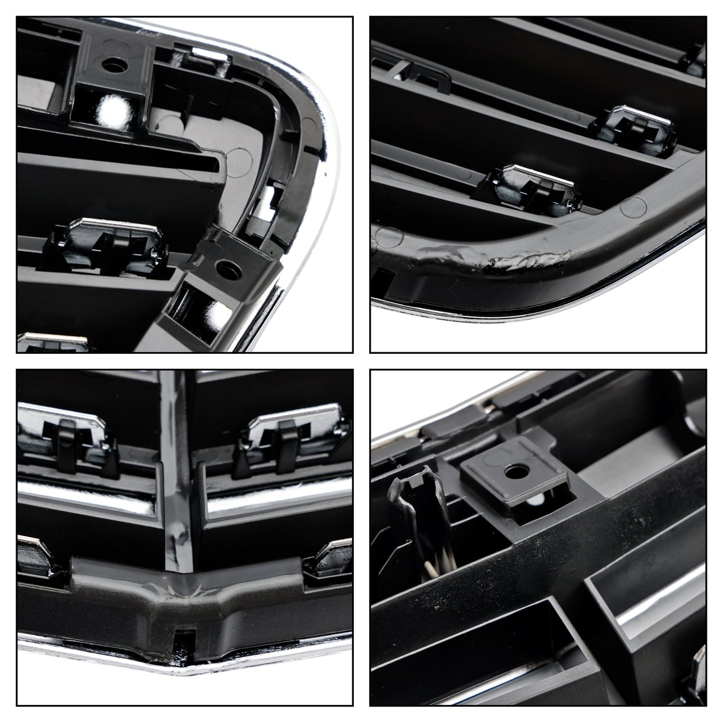 2010-2013 Mercedes Benz W221 S400 S450 S550 S600 S65 S63 S-Class AMG/MayBach Style Grill Chrome Grill