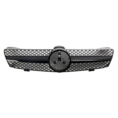 2004-2008 Mercedes Benz CLS-Class W219 C219 CLS280/320/S350/500/550 Front Bumper Grill Black Replacement Grille
