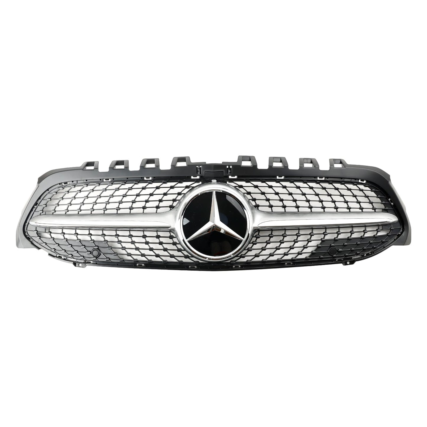 2019-2023 Benz A-Class W177 A180/200/A35 Diamond Front Bumper Mercedes Grill Grille Black Grill