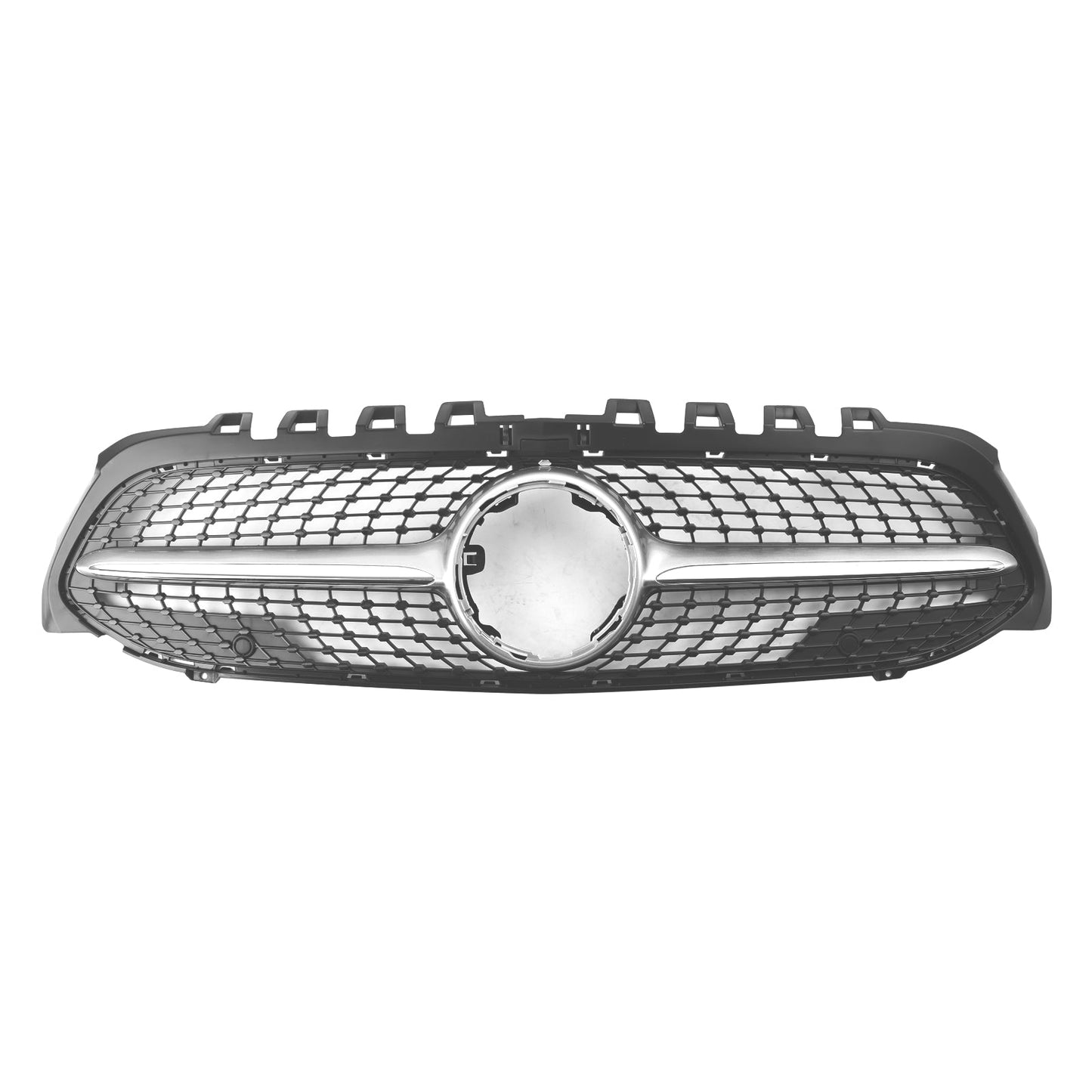 2019-2023 Benz A-Class W177 A180/200/A35 Diamond Front Bumper Mercedes Grill Grille Black Grill