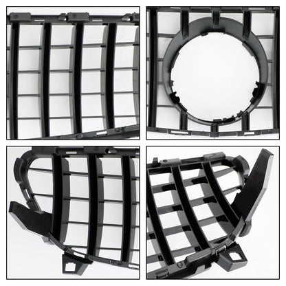 2016-2018 Mercedes Benz A-CLASS W176 A180/200/A45 Front Bumper Grille AMG Style Black Grill