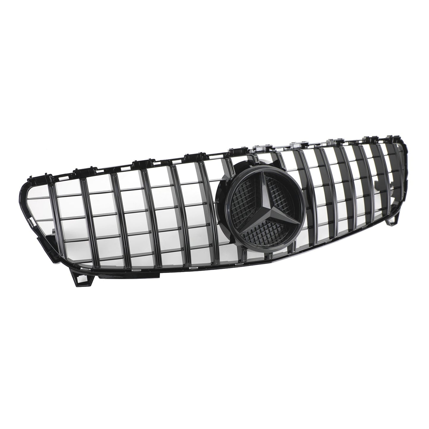 2016-2018 Mercedes Benz A-CLASS W176 A180/200/A45 Front Bumper Grille AMG Style Black Grill