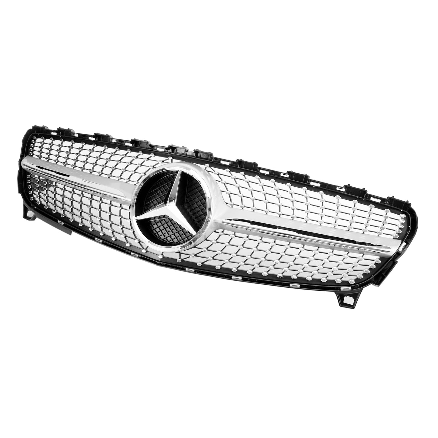 2016-2018 Mercedes Benz A-CLASS W176 A180/200/A45 Front Bumper Grille Diamond Replacement Grill