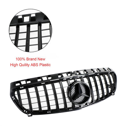 2012-2015 Mercedes-Benz A-CLASS W176 GT Style Grill Bumper Front Black Grille