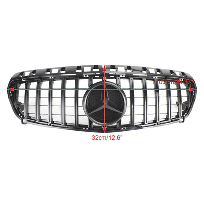 2012-2015 Mercedes-Benz A-CLASS W176 GT Style Grill Bumper Front Black Grille