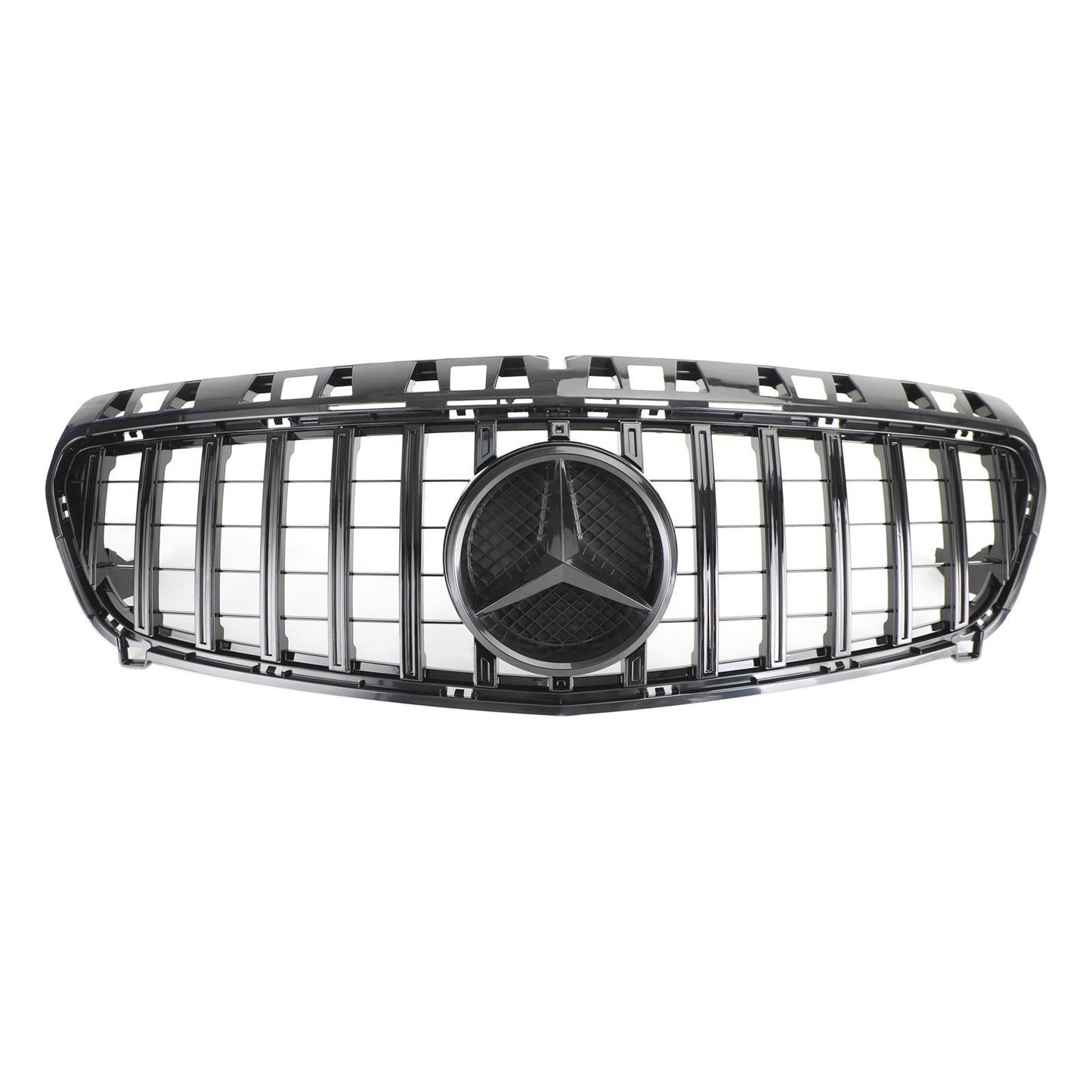 2012-2015 Mercedes-Benz A-CLASS W176 A180/200/A45 Front Bumper Grille Gloss Black AMG Style Grill