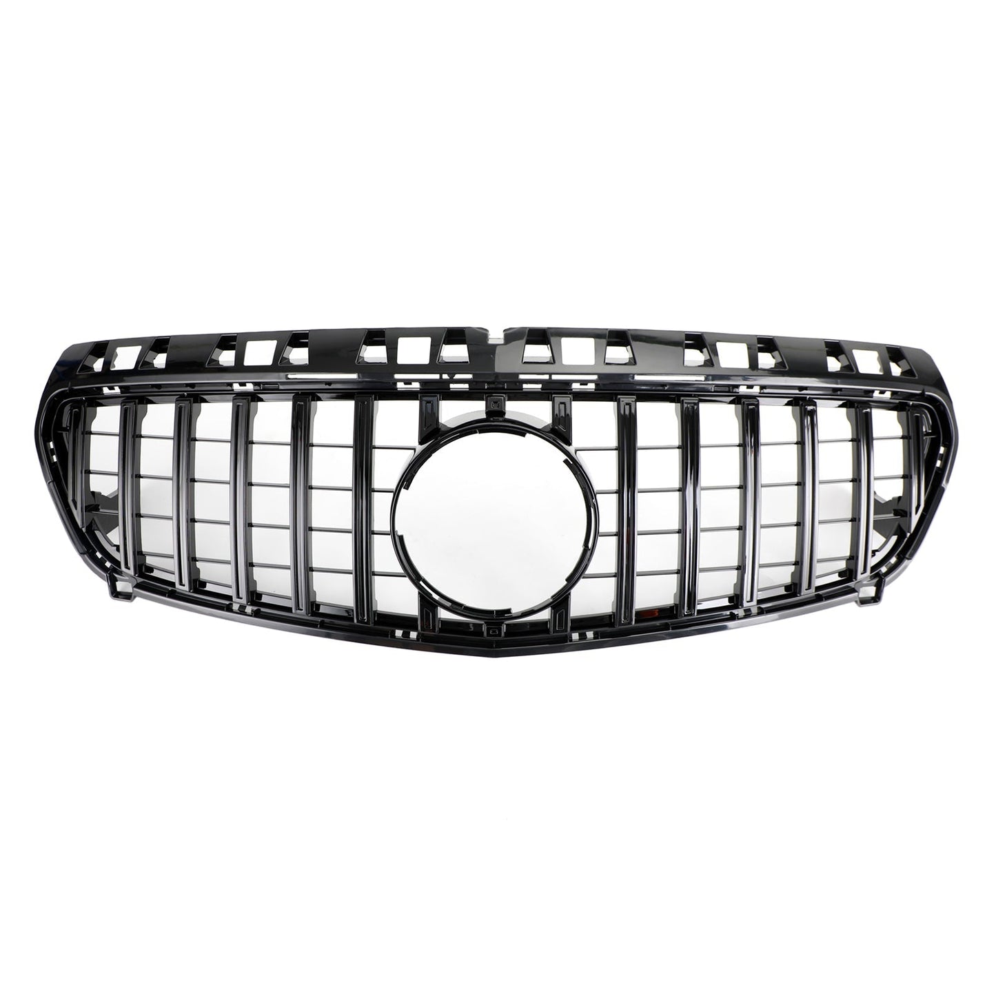 2012-2015 Mercedes-Benz A-CLASS W176 A180/200/A45 Front Bumper Grille Gloss Black AMG Style Grill