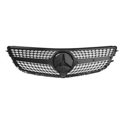 2014-2017 E-Class W207/C207 Coupe Mercedes Benz Diamond Style Front Grill Chrome Grille With Star Emblem