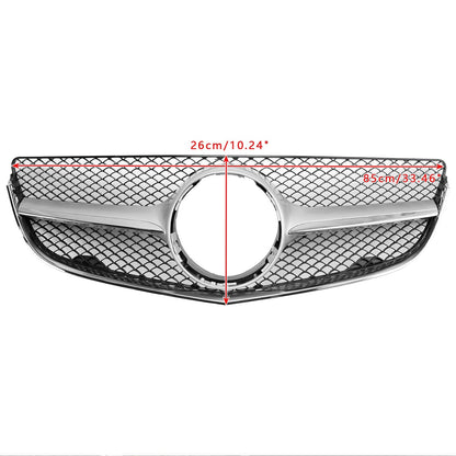 2014 2015 2016 2017 Mercedes Benz E-Class W207/C207 Coupe Diamond / OEM Style Grill Front Bumper Replacement Grille