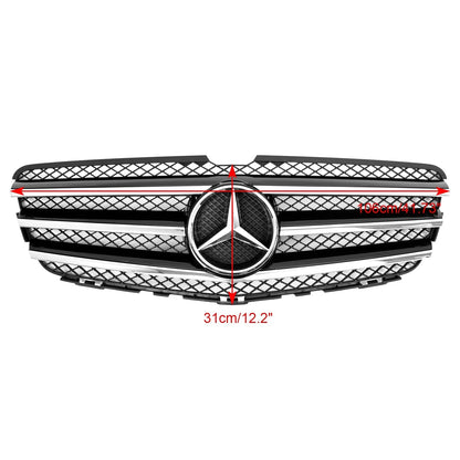 2010-2013 Mercedes-Benz R-Class W251 R300/350/500/320CDI Front Bumper Grille Chrome Black Replacement Grill