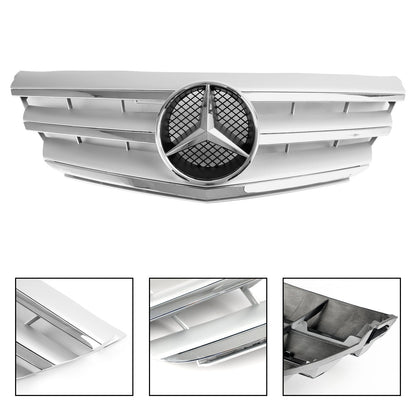 2009-2011 Mercedes-Benz B-Class W245 A160/180/200 Front Bumper Grille Chrome Gray Replacement Grill