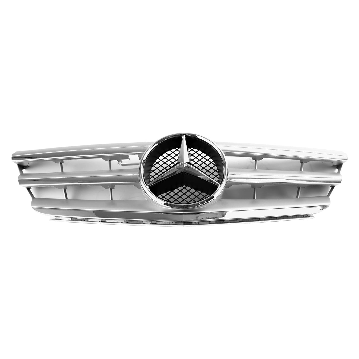 2009-2011 Mercedes-Benz B-Class W245 A160/180/200 Front Bumper Grille Chrome Gray Replacement Grill