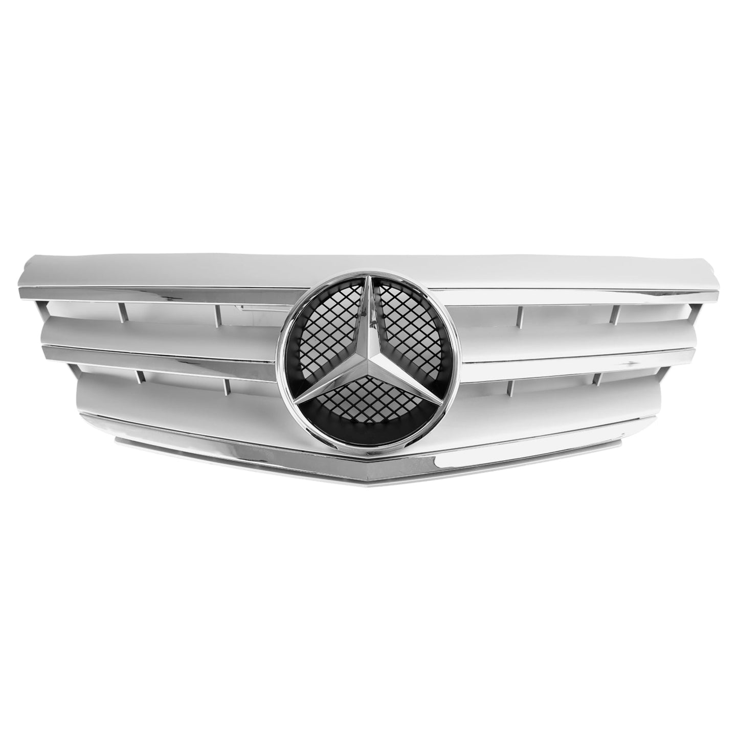 2009-2011 Mercedes-Benz B-Class W245 A160/180/200 Front Bumper Grille Chrome Gray Replacement Grill