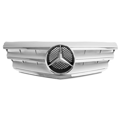 2009-2011 Mercedes-Benz B-Class W245 A160/180/200 Front Bumper Grille Chrome Gray Replacement Grill