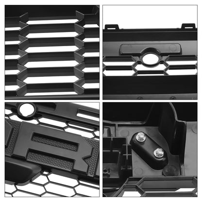 Ford Transit T150 T250 T350 MK8 2020-2024 Raptor Style Front Grille Replacement Honeycomb Black Grill