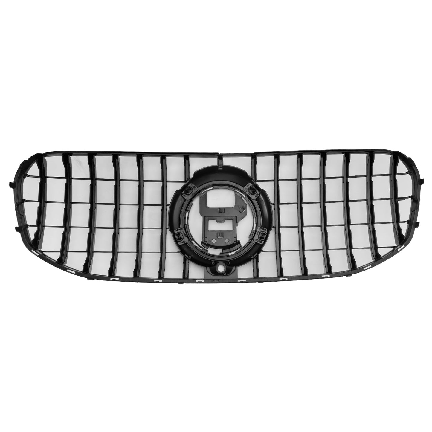 2020-2023 Mercedes Benz GLS Class X167 GTR Style Grill Front Bumper Glossy Black Replacement Grille