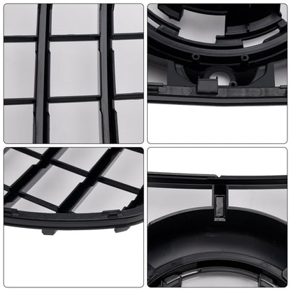 2020-2023 Mercedes Benz GLS Class X167 GTR Style Grill Front Bumper Glossy Black Replacement Grille