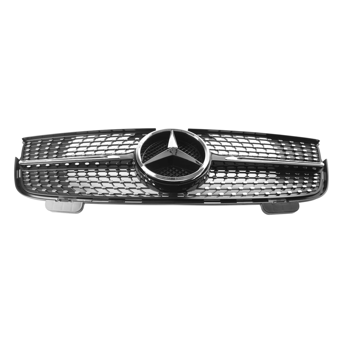 Benz 2007-2009 GL-Class X164 GL450 Chrome Diamonds Mercedes Benz Grill Front Bumper Grille