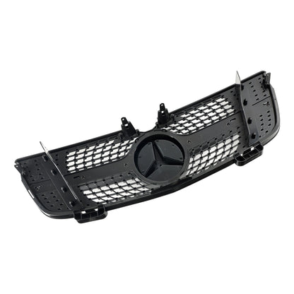 Benz 2007-2009 GL-Class X164 GL350 Chrome Diamonds Mercedes Grill Front Bumper Grille