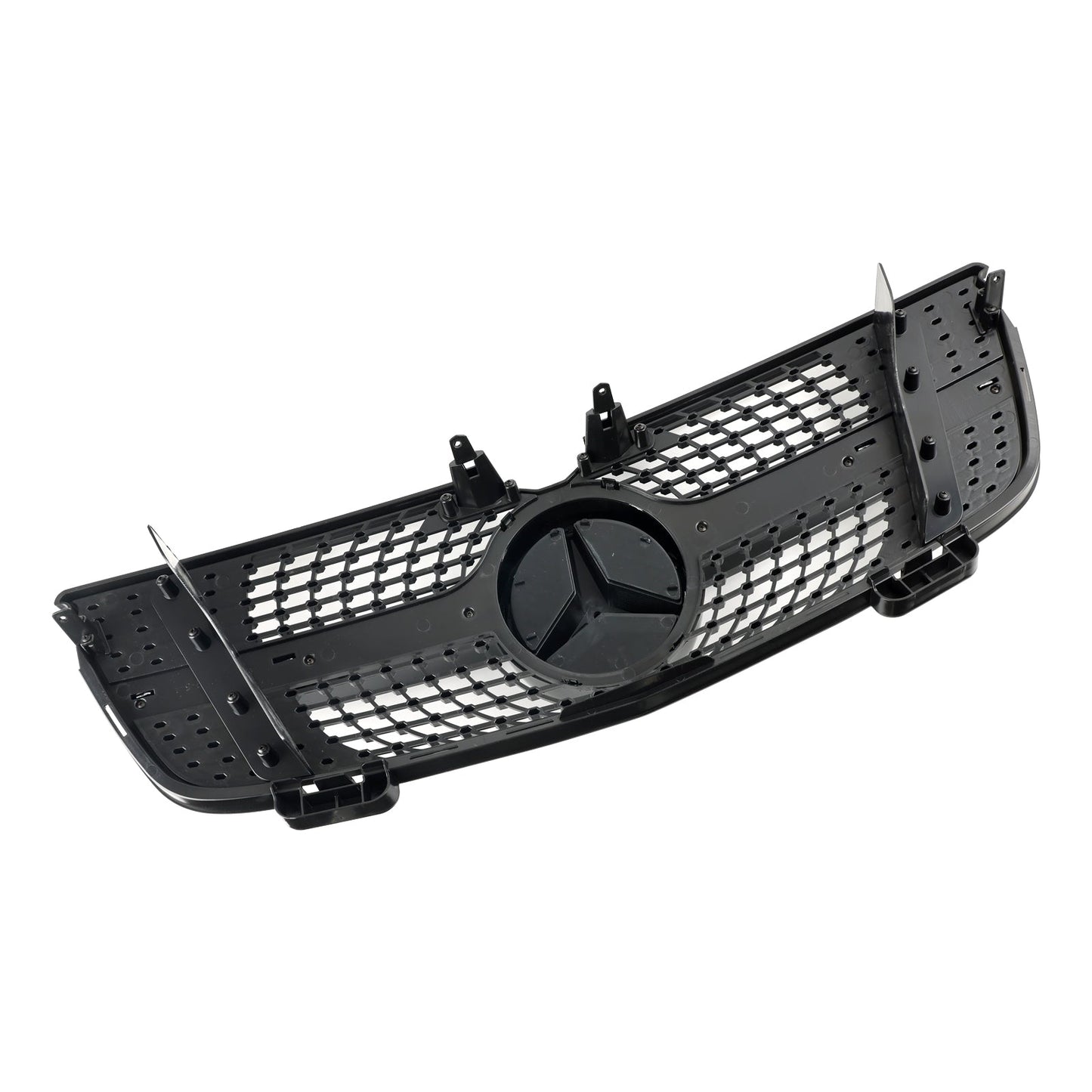 Benz 2007-2009 GL-Class X164 GL450 Chrome Diamonds Mercedes Benz Grill Front Bumper Grille