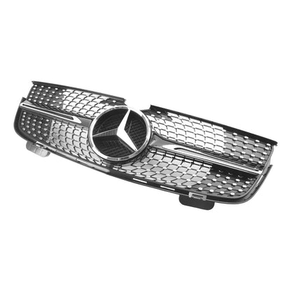 Benz 2007-2009 GL-Class X164 GL320 GL450 GL350 Chrome Diamonds Mercedes Grill Front Bumper Grille
