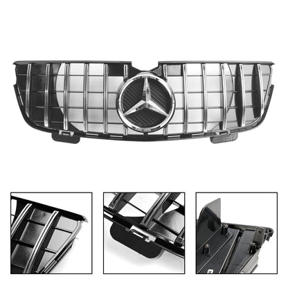 Mercedes-Benz 2007-2009 GL-Class X164 GL450 GT Front Bumper Grille Black Chrome Grill
