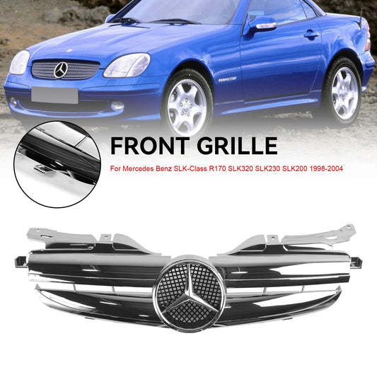 Benz 1998-2004 R170 SLK320 SLK230 SLK200 SLK-Class Front Bumper Grill 521999696H