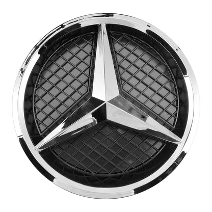GTR Style Front Grille For Mercedes Benz CLS-Class W218 C218 X218 2011-2014 Upper Bumper Chrome Grille W/ Emblem