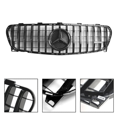 Mercedes Benz 2017-2019 GLA-Class W156 X156 GLA180/200/220/45 Facelift Front Grill Black Replacement Grille