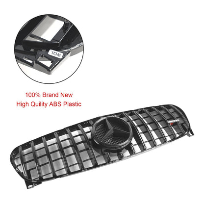 Mercedes Benz 2017-2019 GLA-Class W156 X156 GLA180/200/220/45 Facelift Front Grill Black Replacement Grille