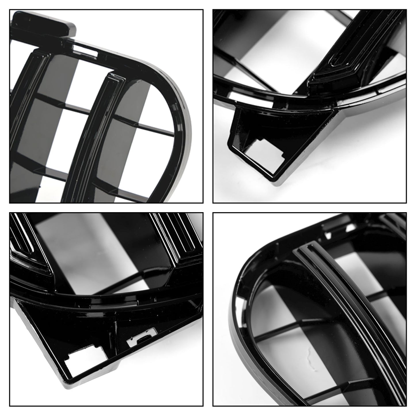 Mercedes Benz 2017-2019 GLA-Class W156 X156 GLA180/200/220/45 Facelift Front Grill Black Replacement Grille