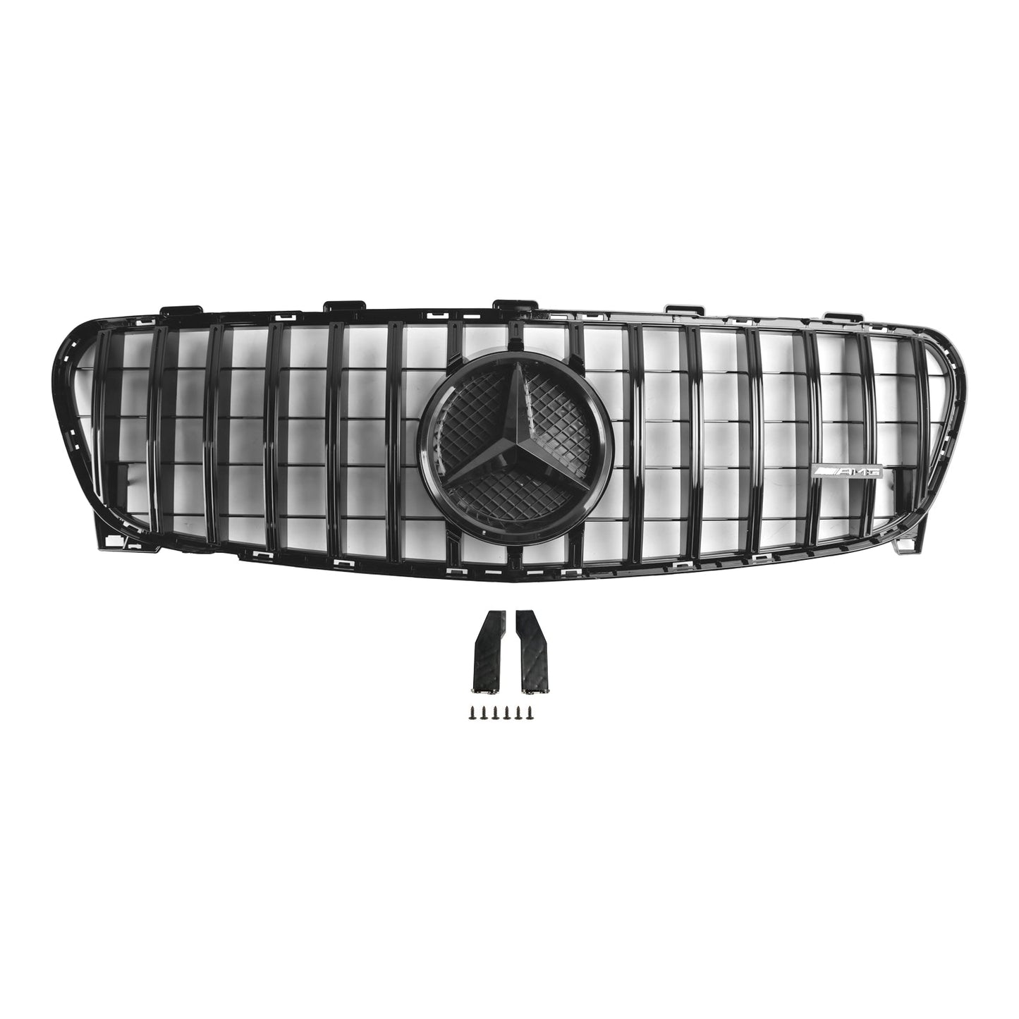 Mercedes Benz 2017-2019 GLA-Class W156 X156 GLA180/200/220/45 Facelift Front Grill Black Replacement Grille