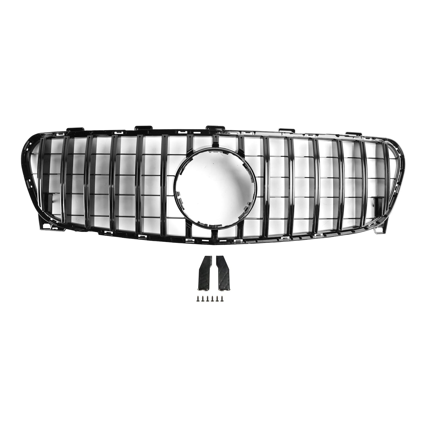 Mercedes Benz 2017-2019 GLA-Class W156 X156 GLA180/200/220/45 Facelift Front Grill Black Replacement Grille