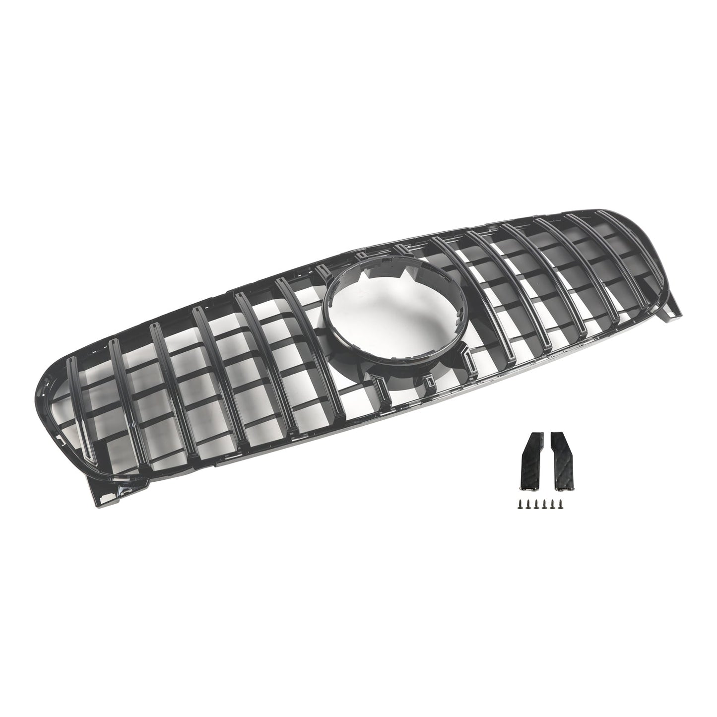 Mercedes Benz 2017-2019 GLA-Class W156 X156 GLA180/200/220/45 Facelift Front Grill Black Replacement Grille