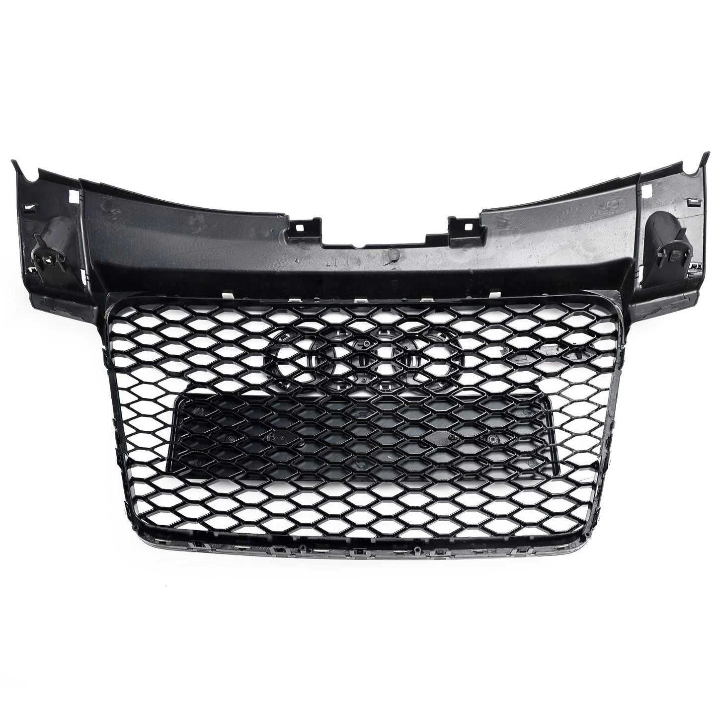2006-2014 Audi TT /TTS J8 MK2 Honeycomb Front Grill RS Glossy Black Air Intake Radiator Sport Grille