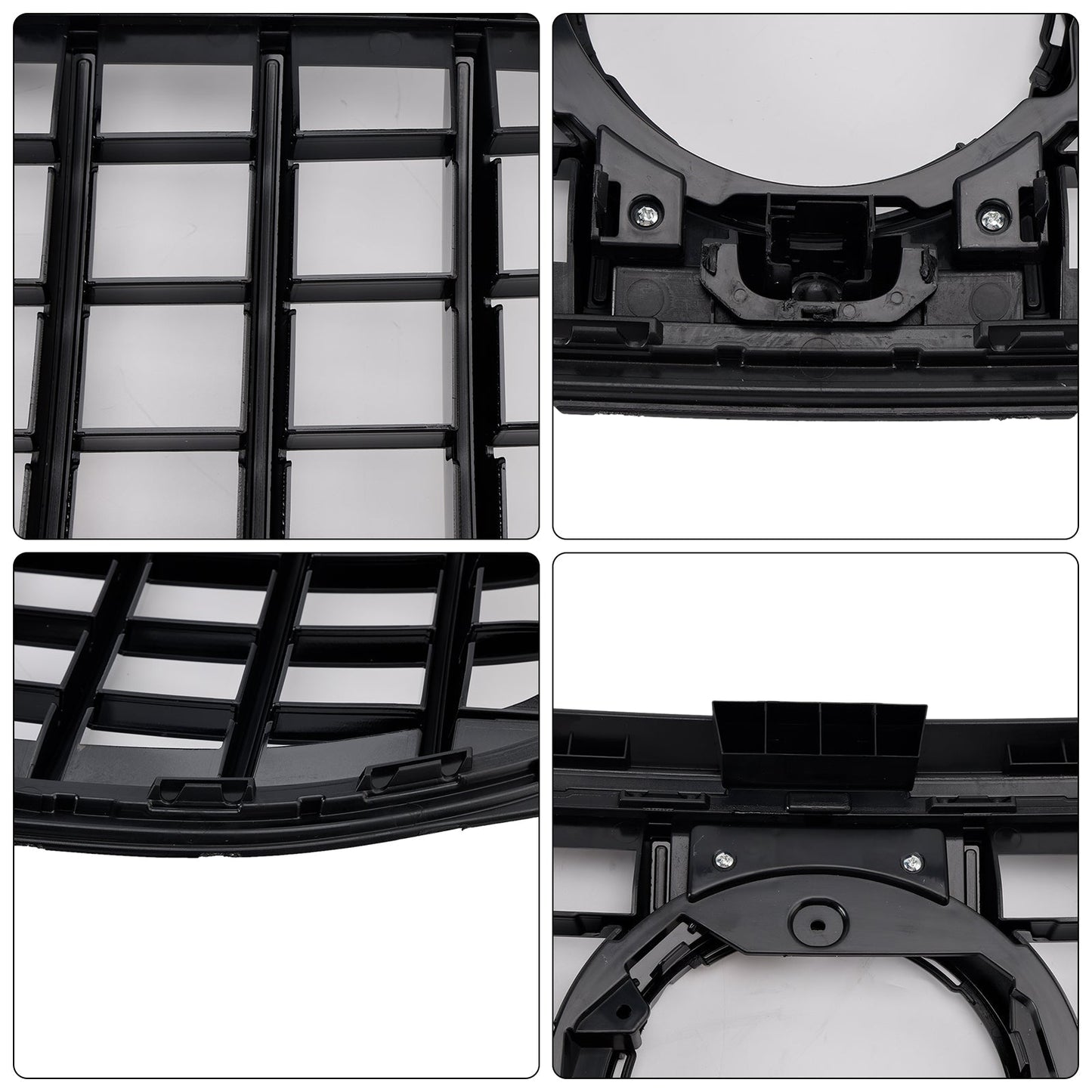 2020-2023 Mercedes Benz GLB-Class X247 GT Style Grill Front Bumper Replacement Glossy Black Grille