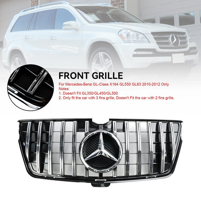 2010-2012 Mercedes-Benz GL-Class X164 GL550 GL63 Front Bumper Grill