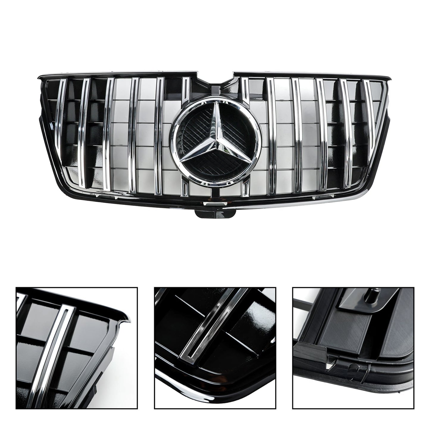 Mercedes 2010-2012 Benz GL-Class X164 GL550 GL63 Front Bumper Grill
