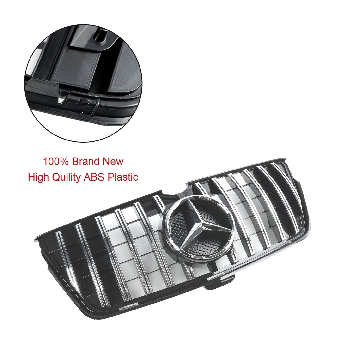 Mercedes 2010-2012 Benz GL-Class X164 GL550 GL63 Front Bumper Grill