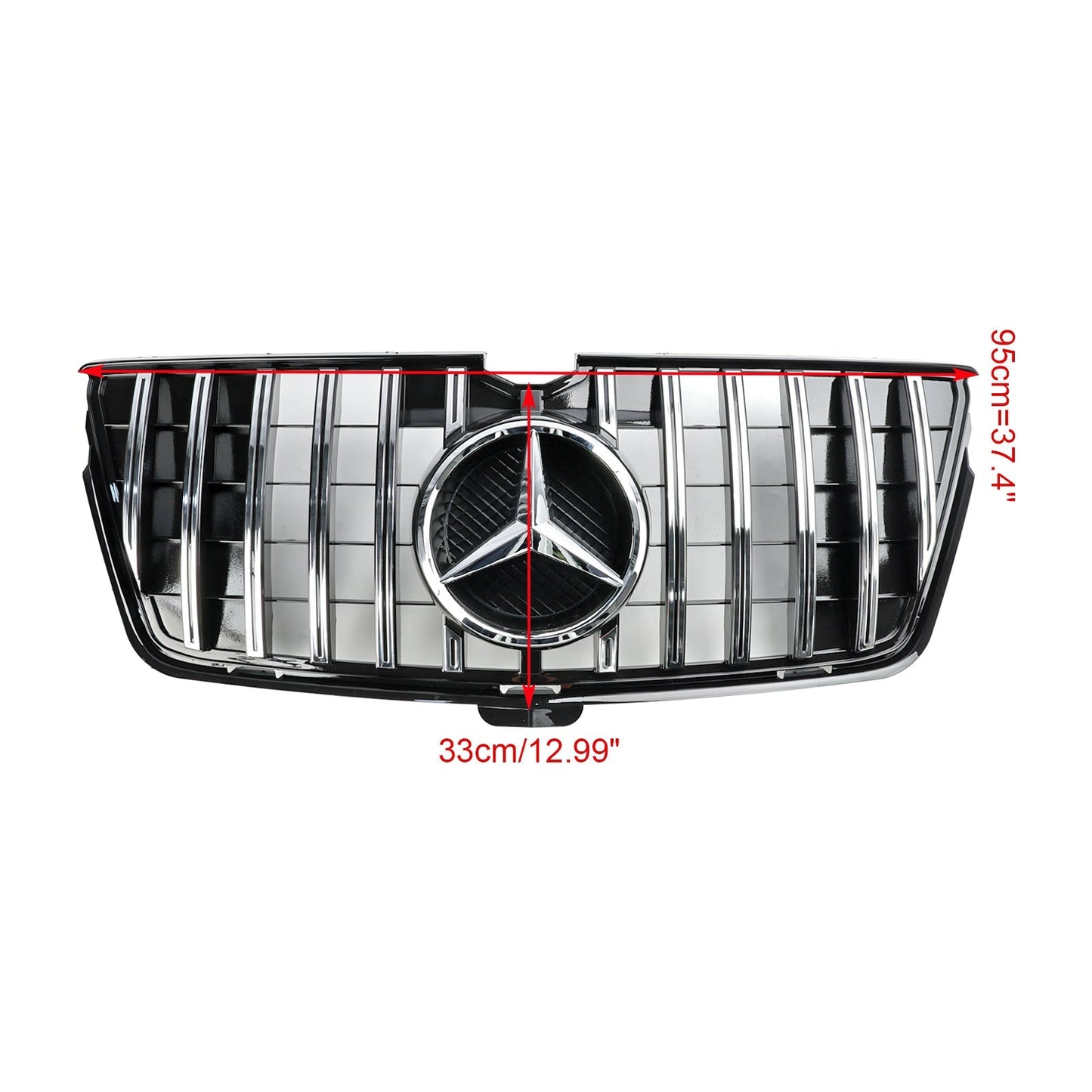 2010-2012 Mercedes-Benz GL-Class X164 GL550 GL63 Front Bumper Grill