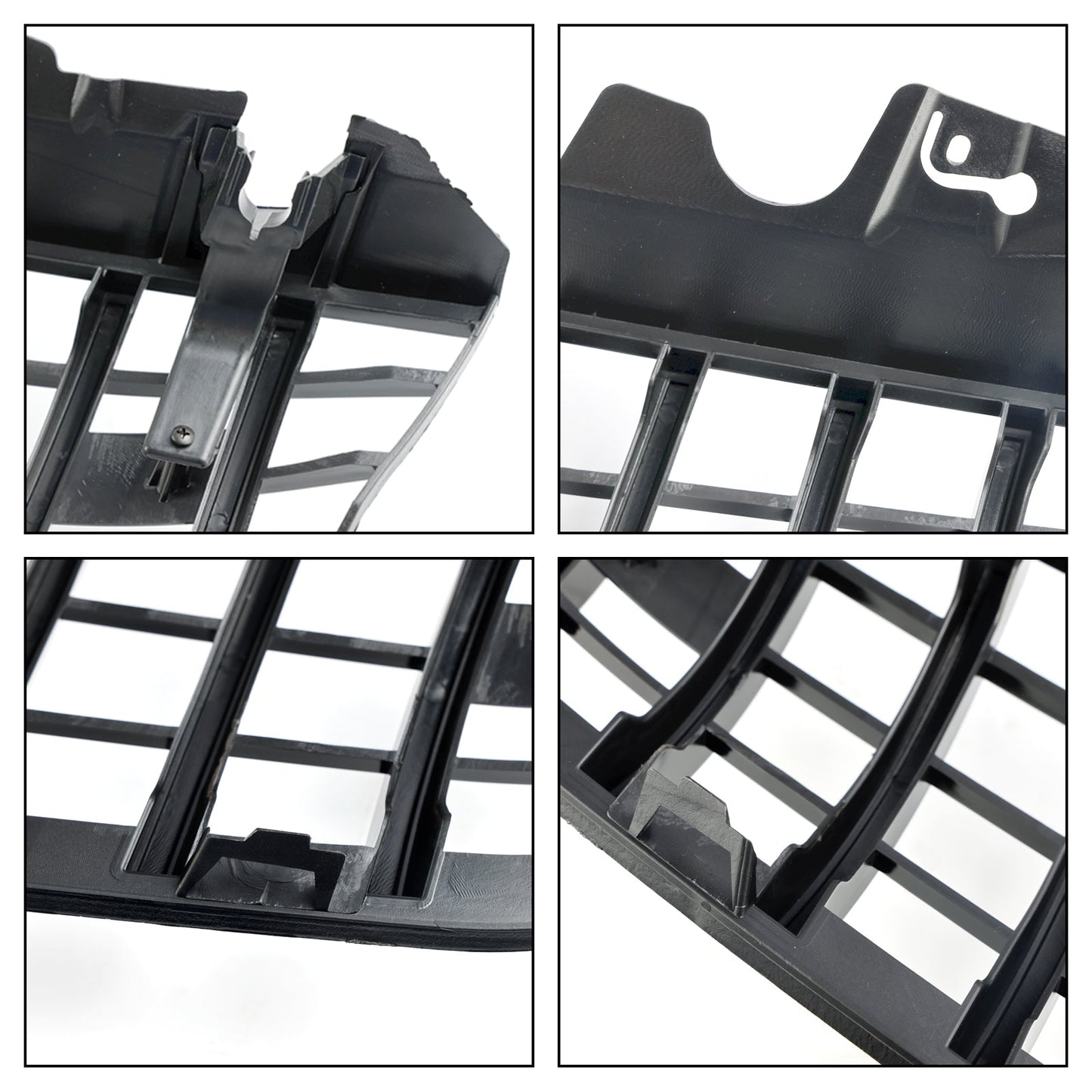 2009-2012 Benz SL-Class R230 SL500 SL550 SL63 SL65 Mercedes Front Bumper Upper Grill AMG Style Grill Replacement