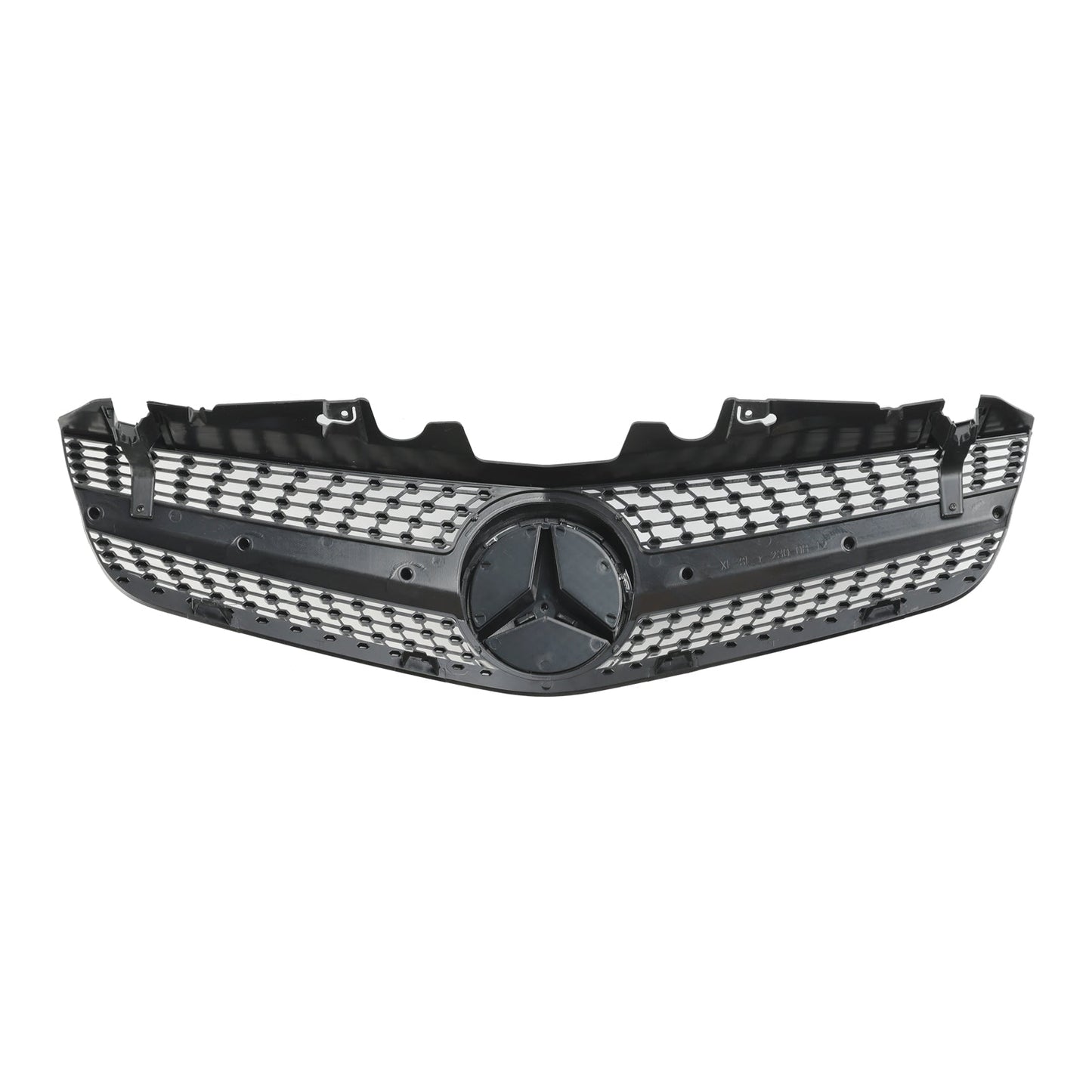 2009-2012 Benz SL-Class R230 SL500 SL550 SL63 SL65 Mercedes Front Bumper Upper Grill AMG Style Grill Replacement