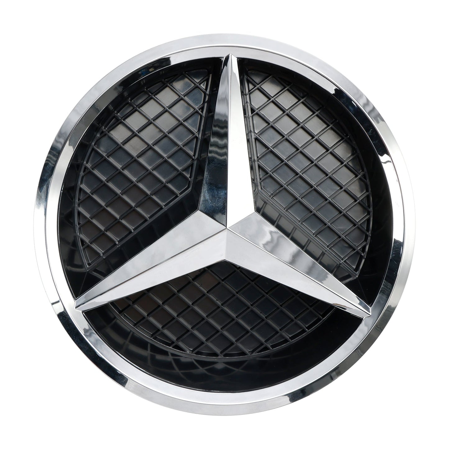 2009-2012 Benz SL-Class R230 SL500 SL550 SL63 SL65 Mercedes Front Bumper Upper Grill AMG Style Grill Replacement