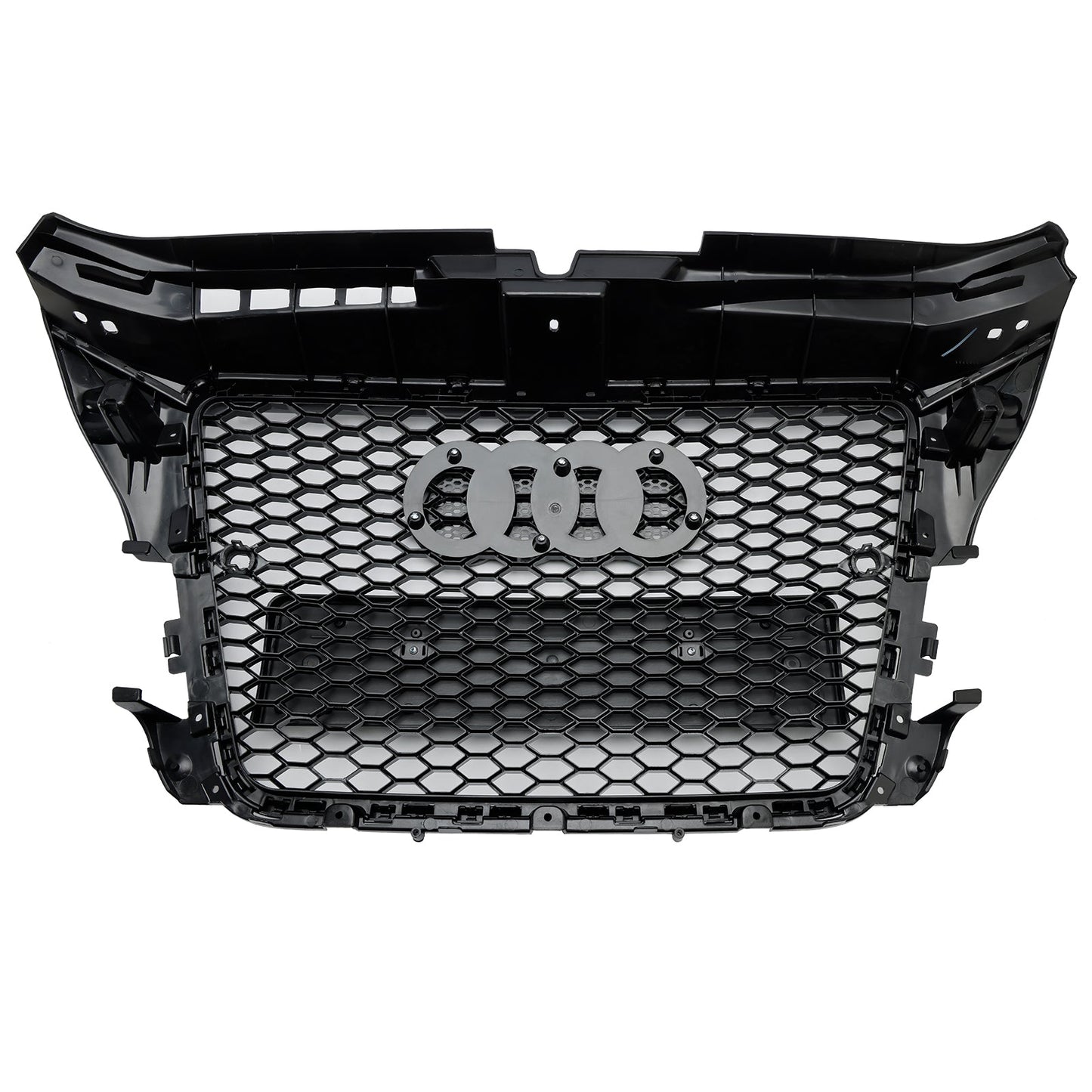 Audi 2008-2013 A3/ A3 Sline/ S3 8P RS3 Style Gloss Black Grille Honeycomb Sport Front Bumper Grill