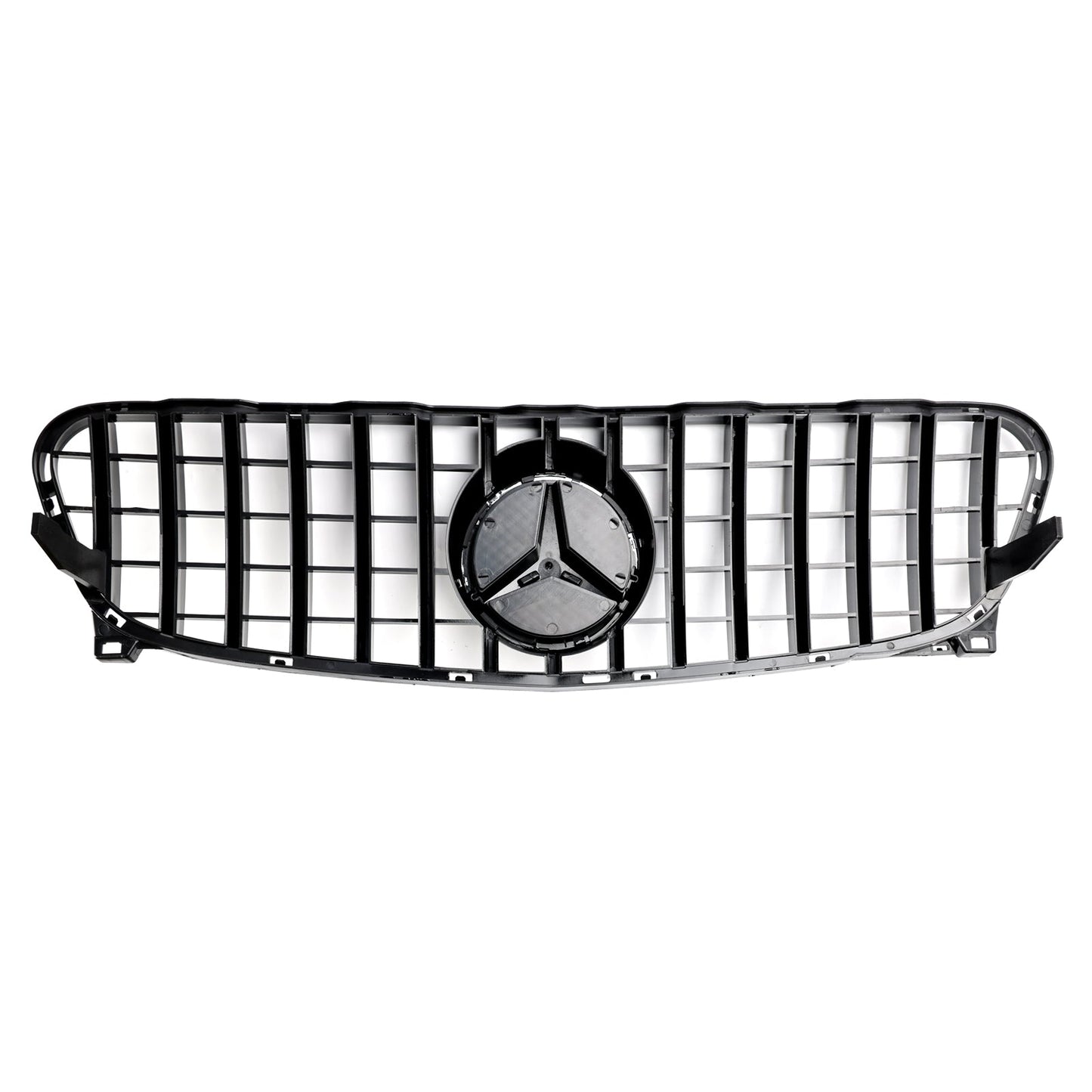 Benz GLA-Class W156 X156 GLA200/220/250/GLA45 2013-2017 Mercedes Front Bumper Grill Black GT Style Grille