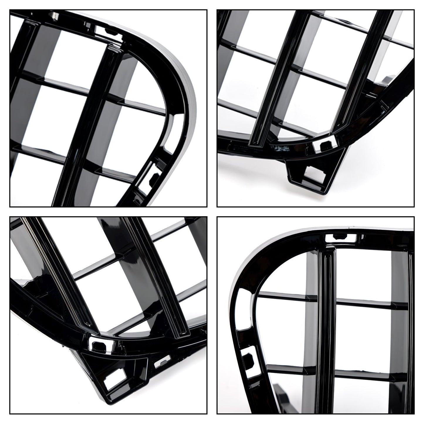 Benz GLA-Class W156 X156 GLA200/220/250/GLA45 2013-2017 Mercedes Front Bumper Grill Black GT Style Grille