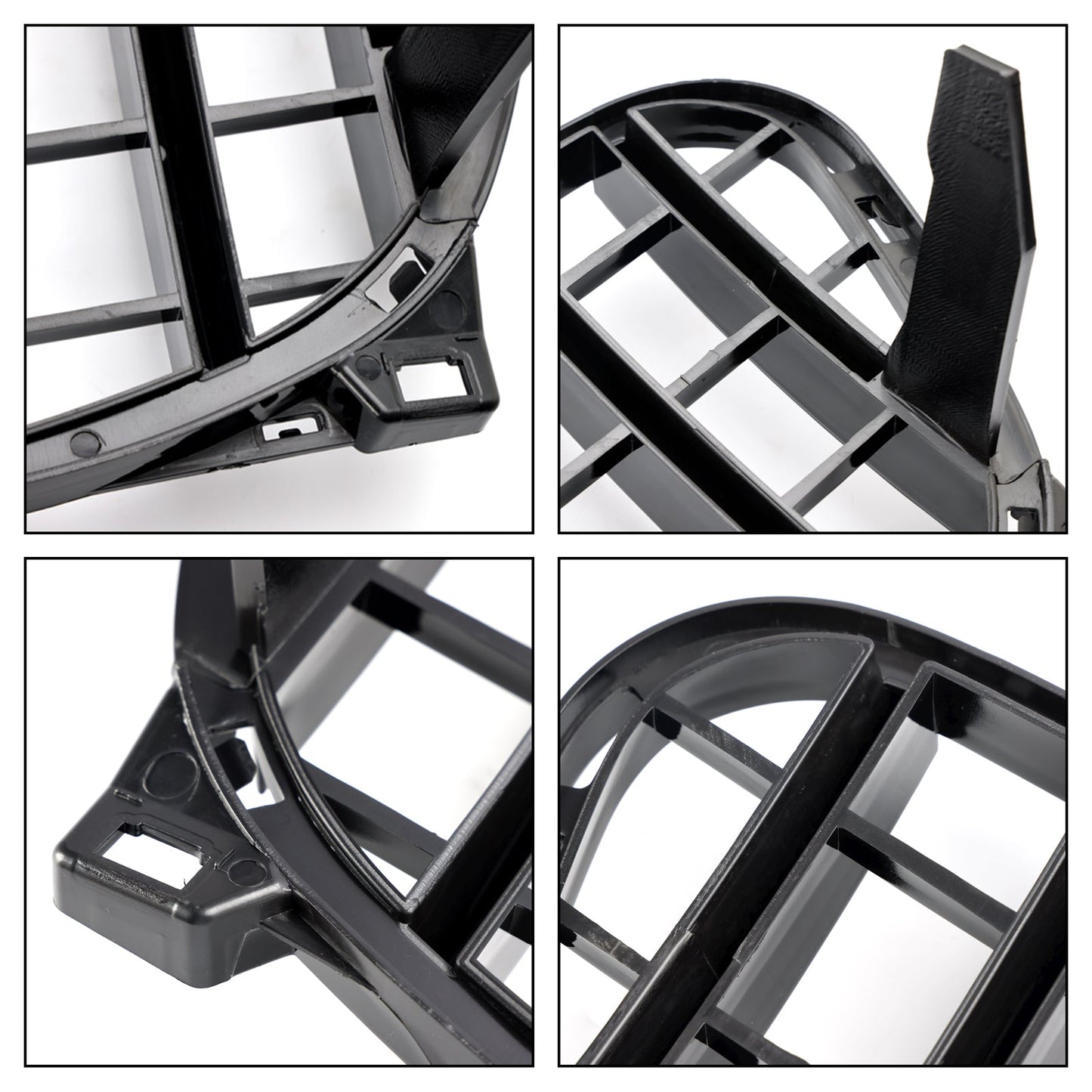 Benz GLA-Class W156 X156 GLA200/220/250/GLA45 2013-2017 Mercedes Front Bumper Grill Black GT Style Grille
