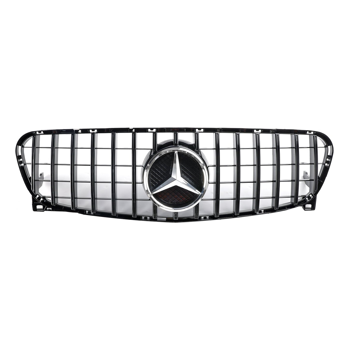 2013-2017 Mercedes Benz GLA-Class W156 X156 GT Style Grille Front Bumper Black Replacement Grill